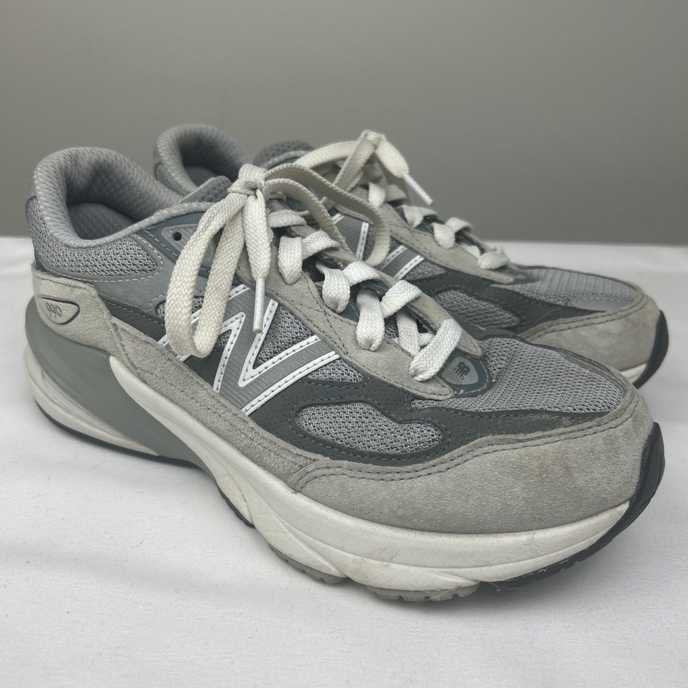 New Balance 990v6 Grey Suede Shoes Sneakers GC990GL6 Mens Size 7 NB Running